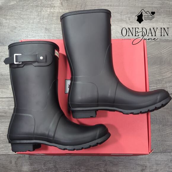 Hunter Original Short Rain Boot Size 10 - Picture 1 of 4